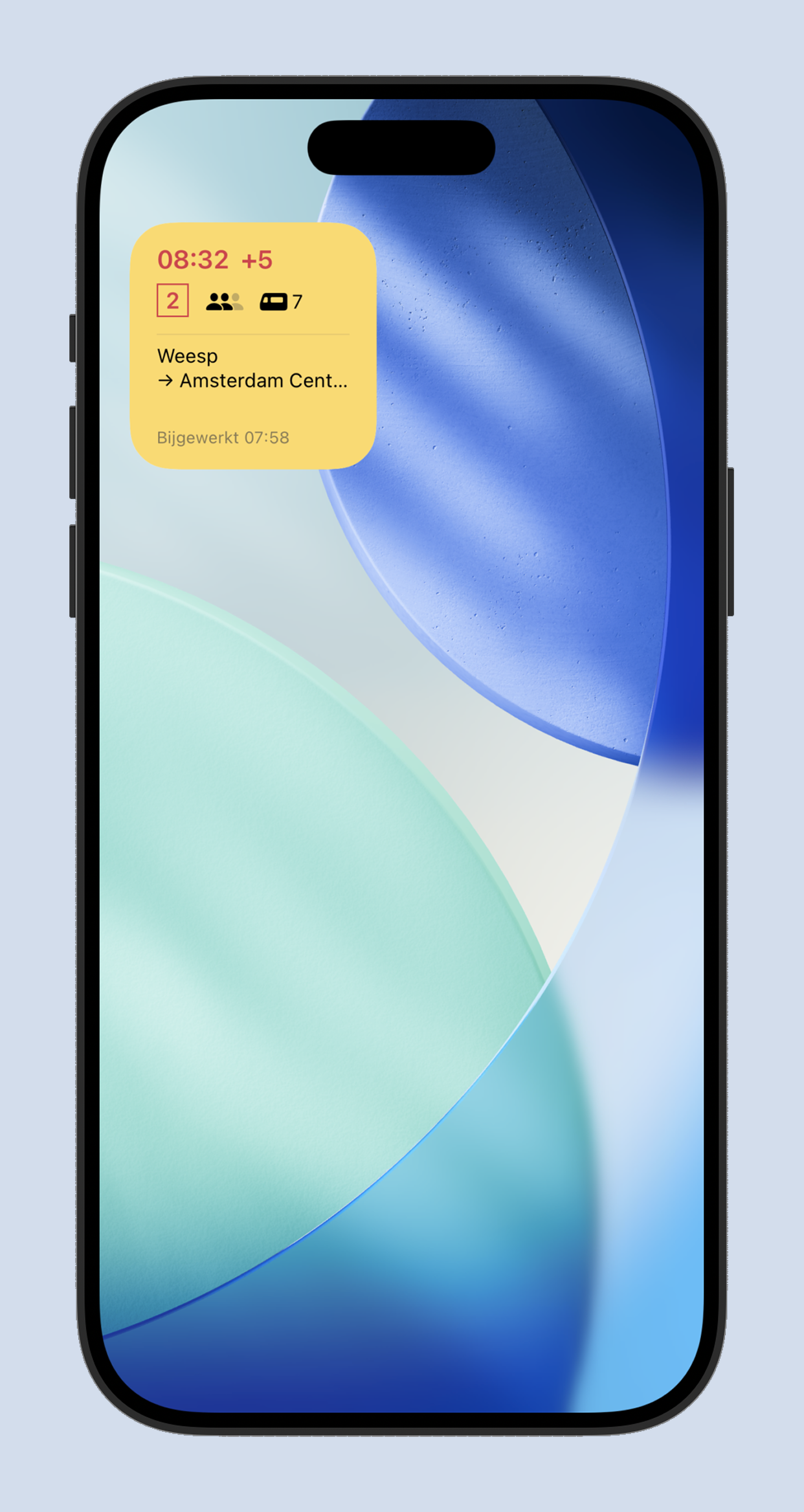 Forens — Widget scherm
