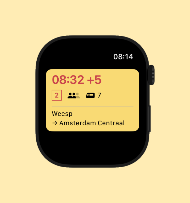 Forens — Apple Watch scherm