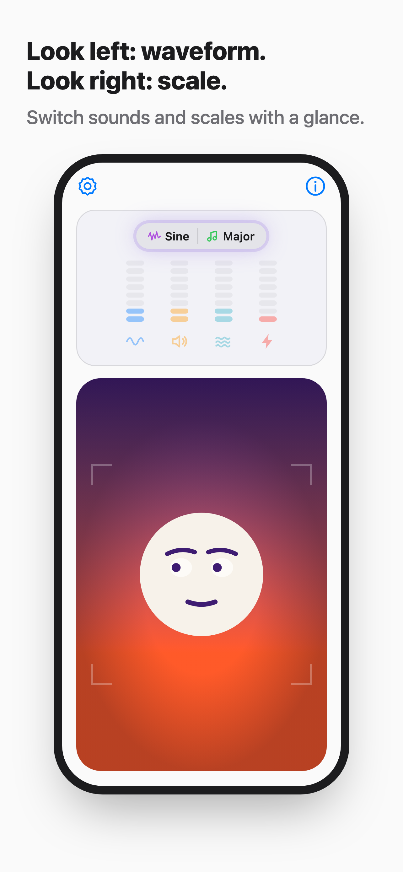 Quavery screenshot: Look left, look right